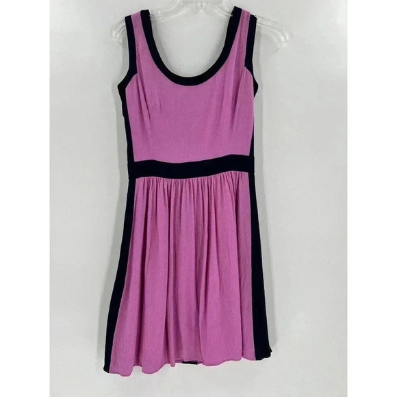 Lilly Pulitzer Irene Dress Purple & Navy Fit and Flare Dress Size 2 Classic - Picture 1 of 10